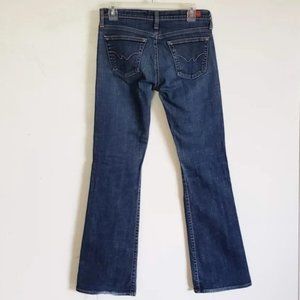 Adriano Goldschmeid Women's Jeans Size 28R The Angel Med Wash 30x33 Pockets Stre